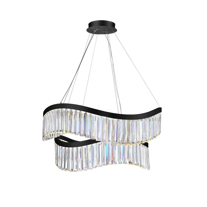 Artcraft - AC12202BK - LED Chandelier - Jules - Black