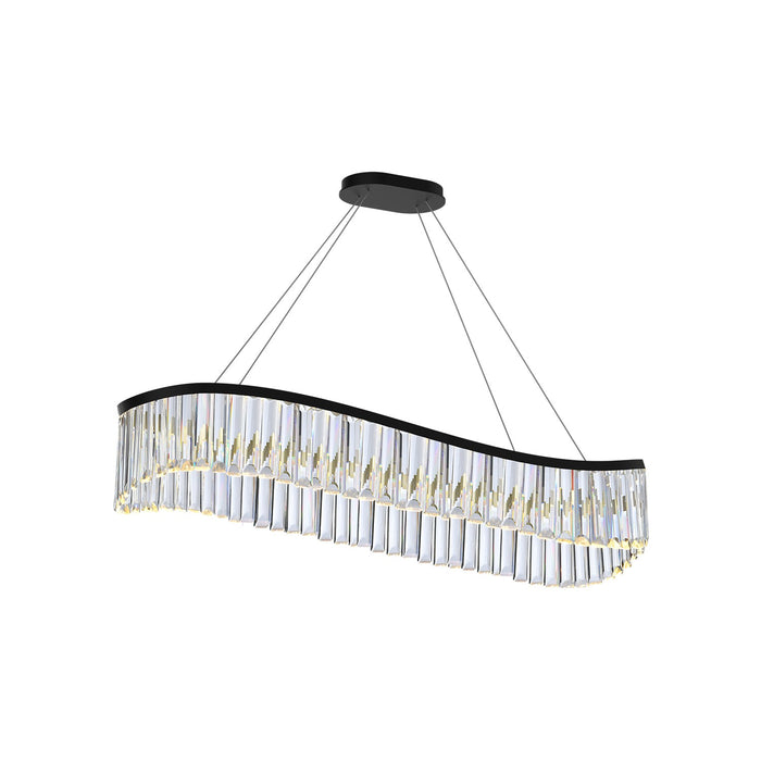 Artcraft - AC12204BK - LED Island Pendant - Jules - Black
