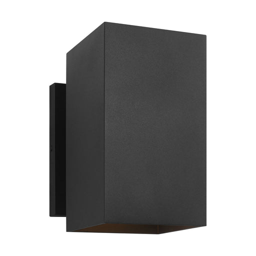 Pohl One Light Wall Lantern Textured Black