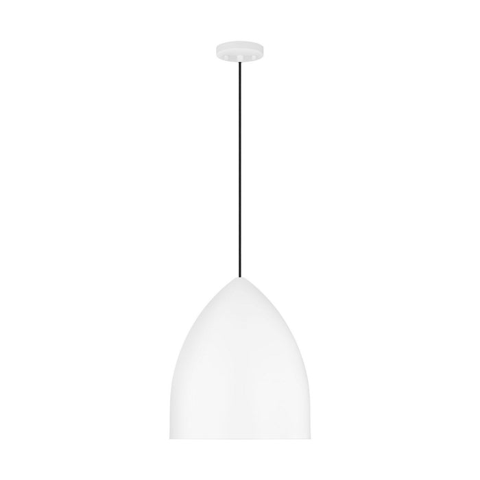 Visual Comfort Studio - DJP1161MWT - One Light Pendant - Huron - Matte White