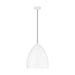 Visual Comfort Studio - DJP1161MWT - One Light Pendant - Huron - Matte White