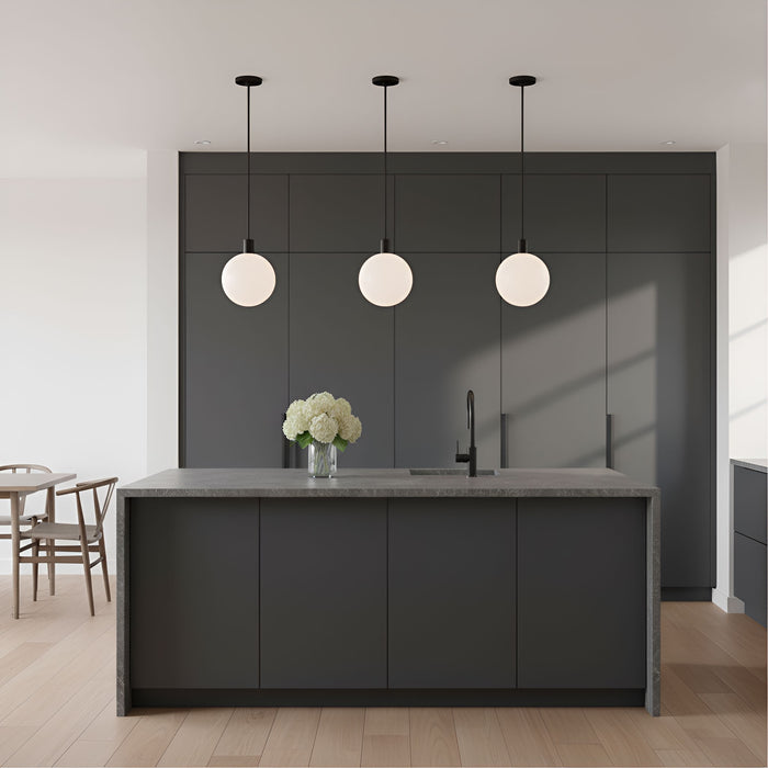 Visual Comfort Studio - DJP1171MBK - One Light Pendant - Colewood - Midnight Black