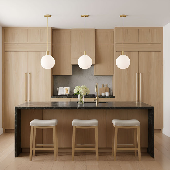 Visual Comfort Studio - DJP1171SB - One Light Pendant - Colewood - Satin Brass