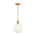 Visual Comfort Studio - DJP1171SB - One Light Pendant - Colewood - Satin Brass