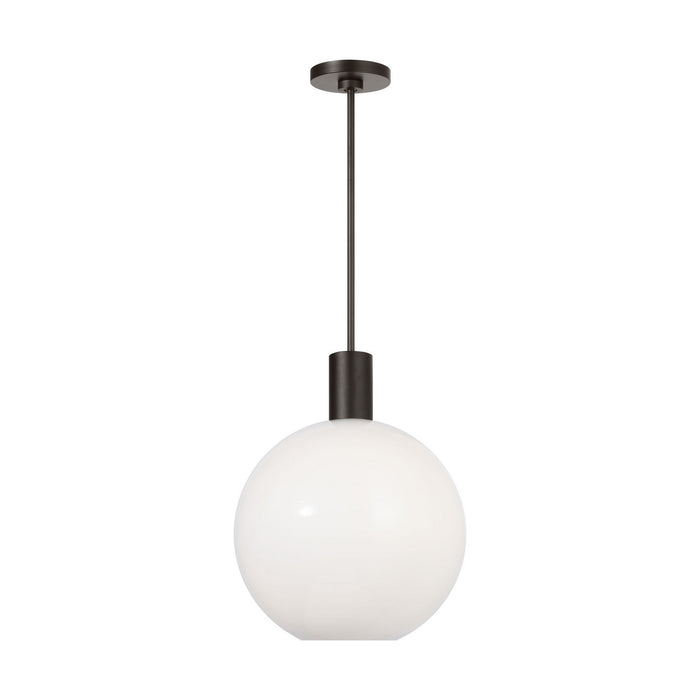 Visual Comfort Studio - DJP1181MBK - One Light Pendant - Colewood - Midnight Black