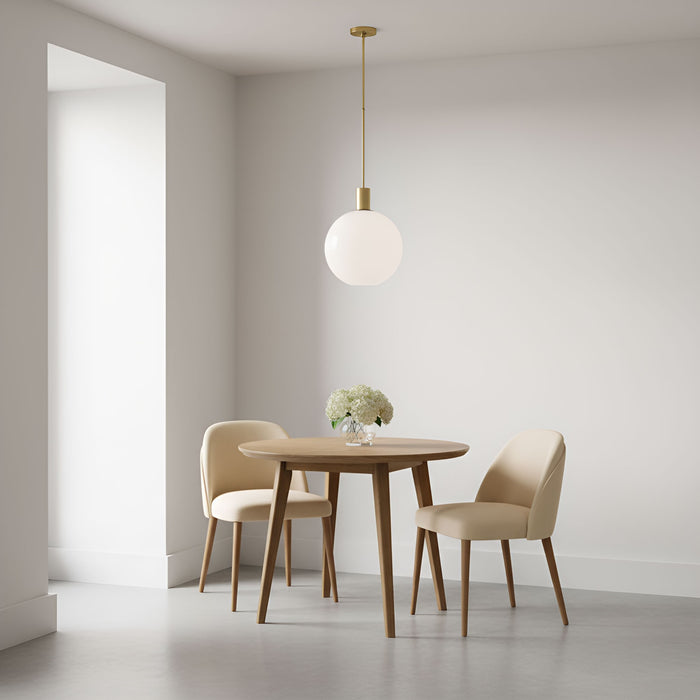 Visual Comfort Studio - DJP1181SB - One Light Pendant - Colewood - Satin Brass