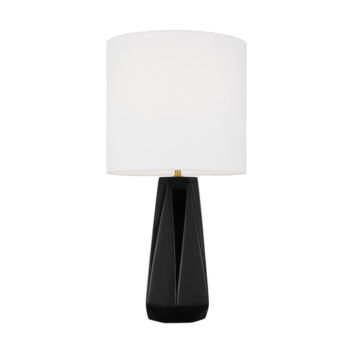 Moresby One Light Table Lamp Gloss Black