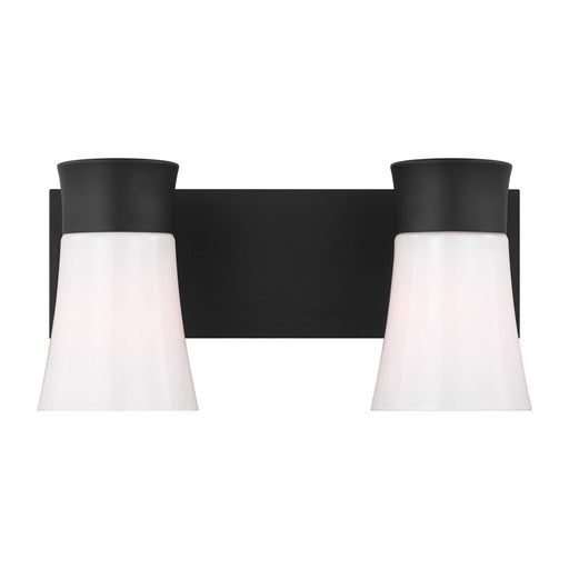 Visual Comfort Studio - DJV1082MBK - Two Light Vanity - Roy - Midnight Black