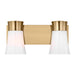 Visual Comfort Studio - DJV1082SB - Two Light Vanity - Roy - Satin Brass