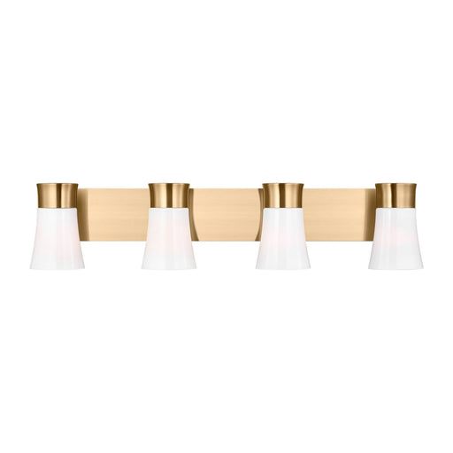 Visual Comfort Studio - DJV1084SB - Four Light Vanity - Roy - Satin Brass