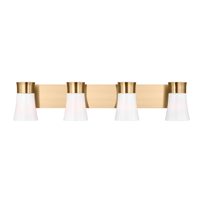 Visual Comfort Studio - DJV1084SB - Four Light Vanity - Roy - Satin Brass