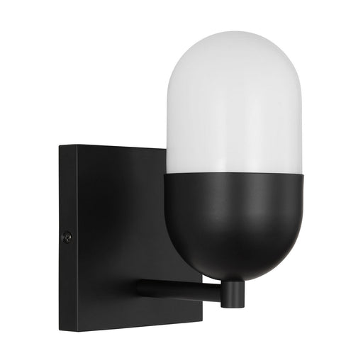 Foster One Light Vanity Midnight Black