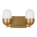 Visual Comfort Studio - DJV1092SB - Two Light Vanity - Foster - Satin Brass