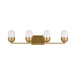Visual Comfort Studio - DJV1094SB - Four Light Vanity - Foster - Satin Brass