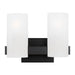 Visual Comfort Studio - DJV1102MBK - Two Light Vanity - Rhode - Midnight Black