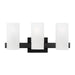 Visual Comfort Studio - DJV1103MBK - Three Light Vanity - Rhode - Midnight Black