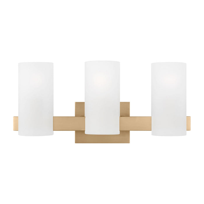 Visual Comfort Studio - DJV1103SB - Three Light Vanity - Rhode - Satin Brass