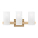 Visual Comfort Studio - DJV1103SB - Three Light Vanity - Rhode - Satin Brass