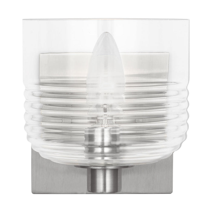 Visual Comfort Studio - DJV1111BS - One Light Wall Sconce - Lochdale - Brushed Nickel