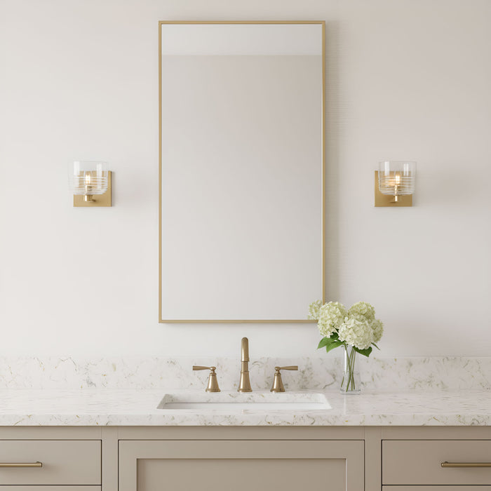 Visual Comfort Studio - DJV1111SB - One Light Wall Sconce - Lochdale - Satin Brass