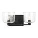 Visual Comfort Studio - DJV1112MBK - Two Light Vanity - Lochdale - Midnight Black