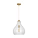 Visual Comfort Studio - P1483SB - One Light Pendant - Zola - Satin Brass
