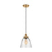 Visual Comfort Studio - P1349SB - One Light Pendant - Baskin - Satin Brass