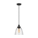 Visual Comfort Studio - P1349MBK - One Light Pendant - Baskin - Midnight Black