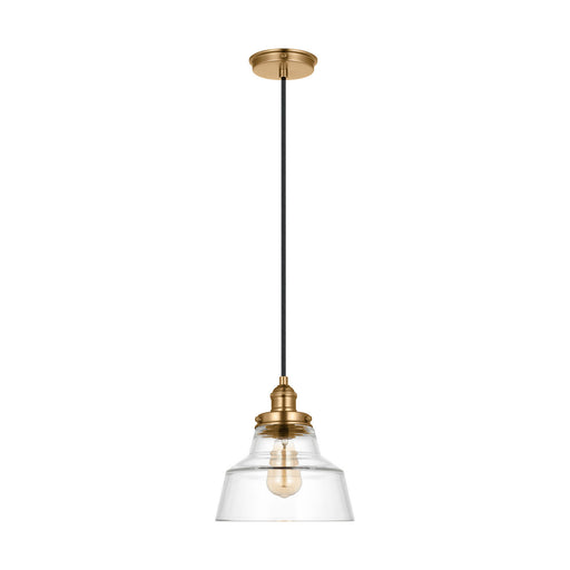 Baskin One Light Pendant Satin Brass