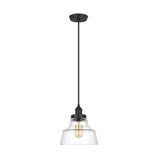 Baskin One Light Pendant Midnight Black