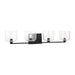 Visual Comfort Studio - DJV1114MBK - Four Light Vanity - Lochdale - Midnight Black