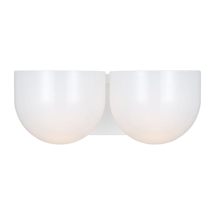 Visual Comfort Studio - LXV1002MWT - Two Light Vanity - Cheverny - Matte White