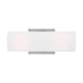 Visual Comfort Studio - DJW1022BS - Two Light Wall Sconce - Capalino - Brushed Steel