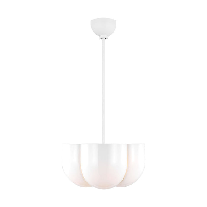 Visual Comfort Studio - LXP1044MWT - Four Light Pendant - Cheverny - Matte White