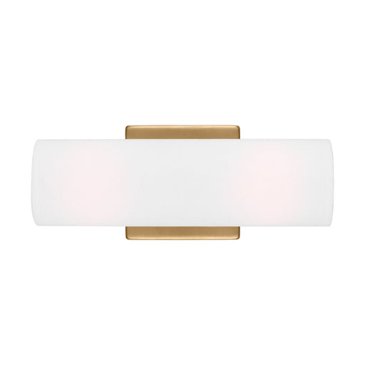 Capalino Two Light Wall Sconce Satin Brass