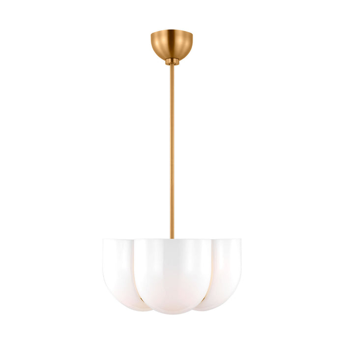 Visual Comfort Studio - LXP1044BBS - Four Light Pendant - Cheverny - Burnished Brass