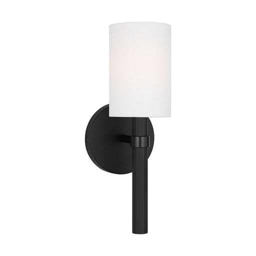 Manor One Light Wall Sconce Midnight Black