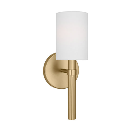 Manor One Light Wall Sconce Satin Brass