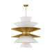 Visual Comfort Studio - LXP10316GD - 16 Light Pendant - Chambord - Gild