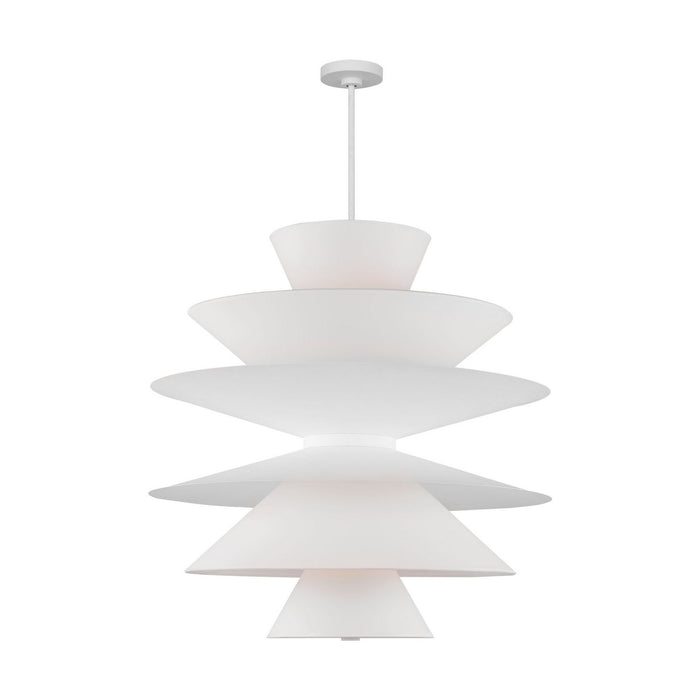 Visual Comfort Studio - LXP10316CPST - 16 Light Pendant - Chambord - Cast Plaster
