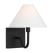 Visual Comfort Studio - DJW1081MBK - One Light Wall Sconce - Eldon - Midnight Black