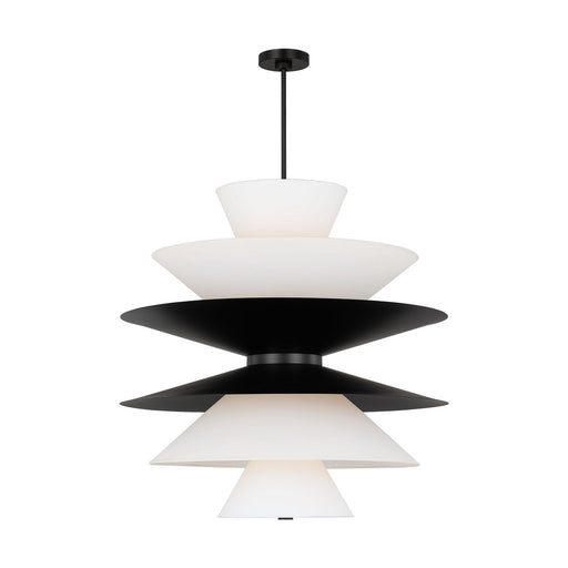 Visual Comfort Studio - LXP10316AI - 16 Light Pendant - Chambord - Aged Iron