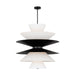 Visual Comfort Studio - LXP10316AI - 16 Light Pendant - Chambord - Aged Iron