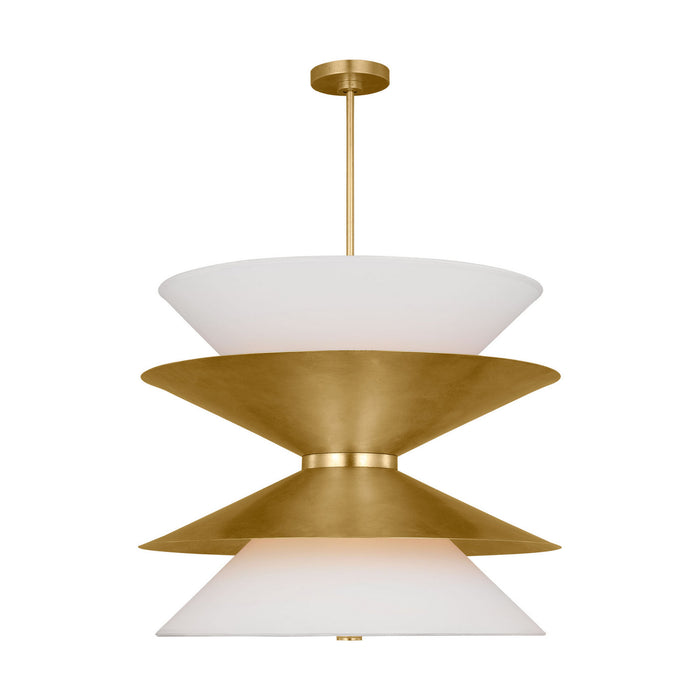 Visual Comfort Studio - LXP10212GD - 12 Light Pendant - Chambord - Gild