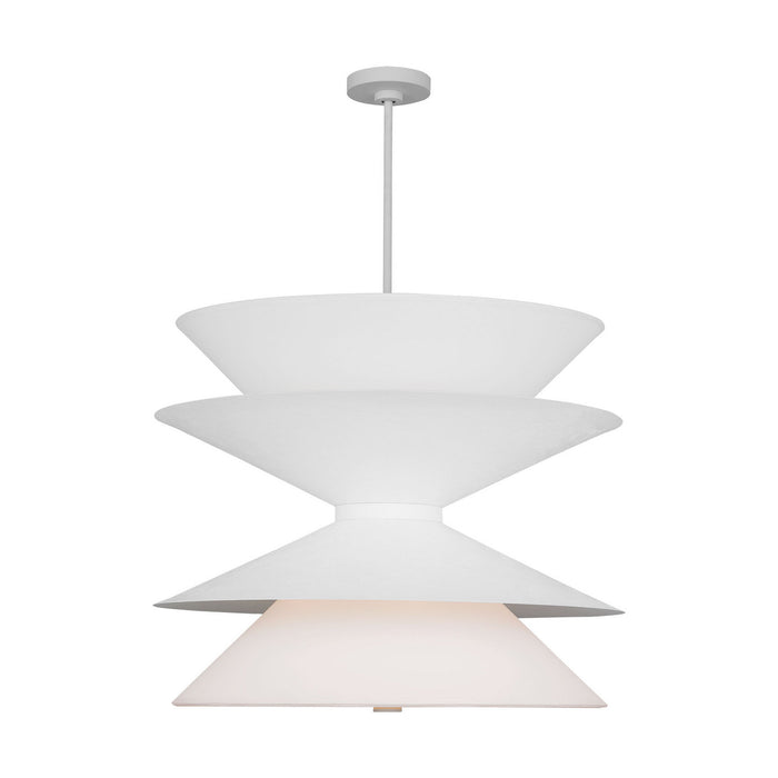 Visual Comfort Studio - LXP10212CPST - 12 Light Pendant - Chambord - Cast Plaster