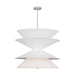 Visual Comfort Studio - LXP10212CPST - 12 Light Pendant - Chambord - Cast Plaster
