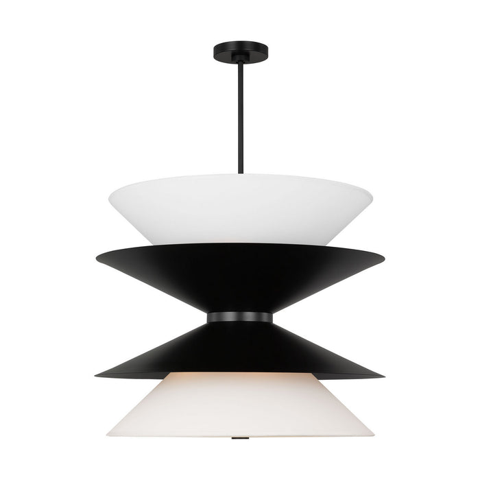 Visual Comfort Studio - LXP10212AI - 12 Light Pendant - Chambord - Aged Iron