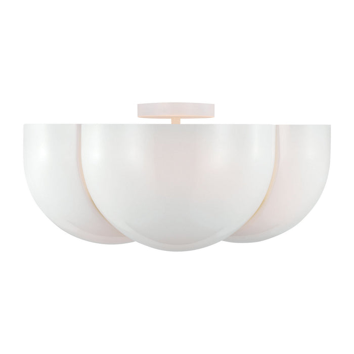 Visual Comfort Studio - LXF1004MWT - Four Light Semi-Flush Mount - Cheverny - Matte White