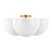 Visual Comfort Studio - LXF1004BBS - Four Light Semi-Flush Mount - Cheverny - Burnished Brass