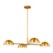 Visual Comfort Studio - LXC1134BBS - Four Light Chandelier - Balleroy - Burnished Brass